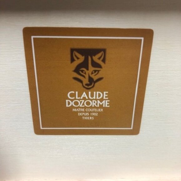 Laguiole Claude Dozorme Turquoise Cheese Knife Set - Picture 6 of 8